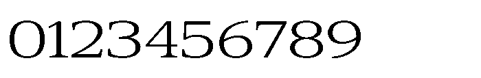 Cabot Ex Wide Book Font OTHER CHARS