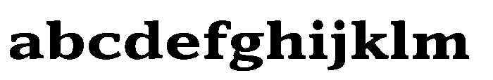 Cabot Ex Wide Ex Bold FONT