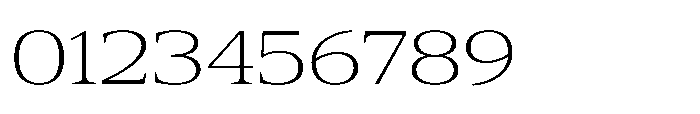 Cabot Ex Wide Light Font OTHER CHARS
