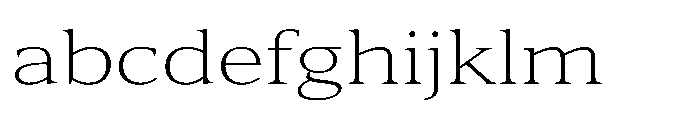 Cabot Ex Wide Light FONT