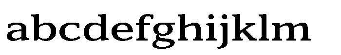 Cabot Ex Wide Medium FONT