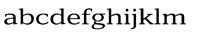 Cabot Ex Wide Regular FONT
