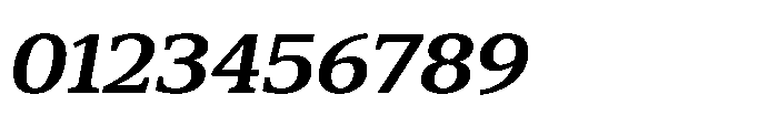 Cabot Expanded Bold Italic Font OTHER CHARS