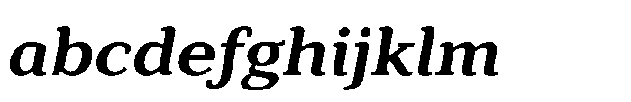 Cabot Expanded Bold Italic FONT