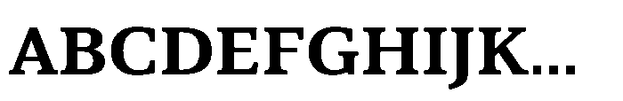 Cabot Expanded Bold Font UPPERCASE
