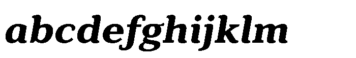 Cabot Expanded Ex Bold Italic FONT