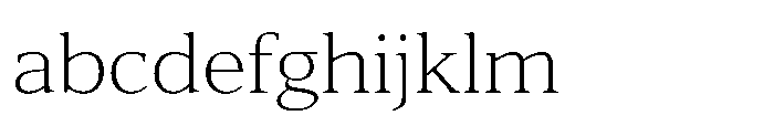 Cabot Expanded Light FONT