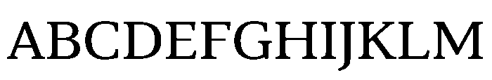 Cabot Expanded Regular Font UPPERCASE