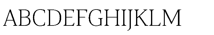 Cabot Light Font UPPERCASE