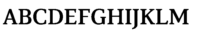 Cabot Medium Font UPPERCASE