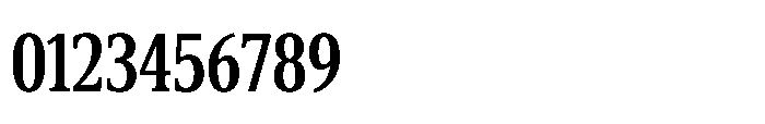 Cabot Ultra Condensed Bold Font OTHER CHARS