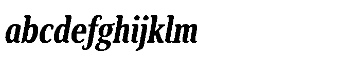 Cabot Ultra Condensed Ex Bold Italic FONT