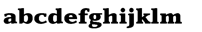 Cabot Wide Black FONT