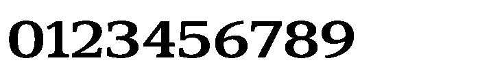 Cabot Wide Bold Font OTHER CHARS