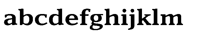 Cabot Wide Bold FONT