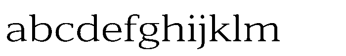 Cabot Wide Book FONT