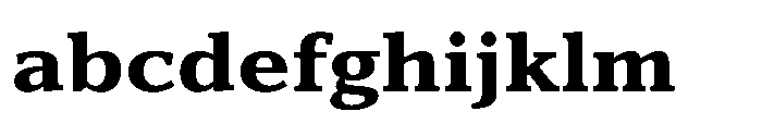 Cabot Wide Ex Bold FONT