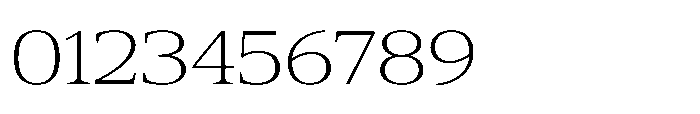 Cabot Wide Light Font OTHER CHARS