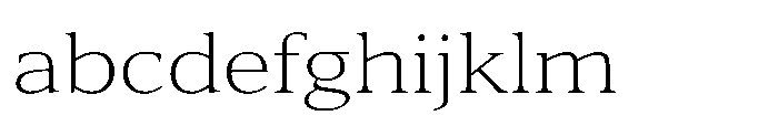 Cabot Wide Light FONT