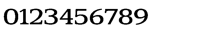 Cabot Wide Medium Font OTHER CHARS