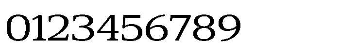 Cabot Wide Regular Font OTHER CHARS