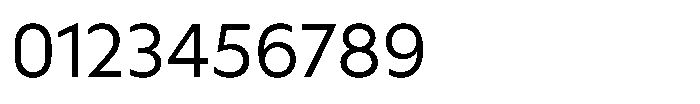 Cabrio Regular Font OTHER CHARS