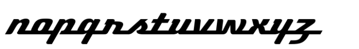 Cabriolet Semi Condensed Font LOWERCASE