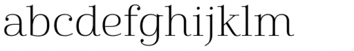 Cabrito Didone Ext Light Font LOWERCASE