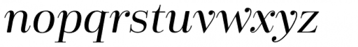 Cabrito Didone Ext Medium Italic Font LOWERCASE