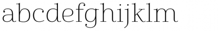 Cabrito Didone Ext Thin Font LOWERCASE