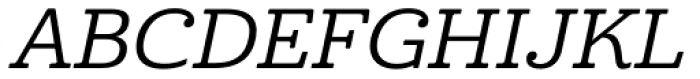 Cabrito Ext Medium Italic Font UPPERCASE