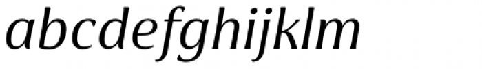 Cabrito Flare Extended Medium Italic Font LOWERCASE