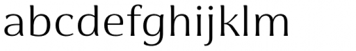 Cabrito Flare Extended Regular Font LOWERCASE