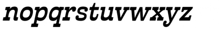 Cabrito Inverto Bold Italic Font LOWERCASE