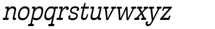 Cabrito Inverto Con Medium Italic Font LOWERCASE
