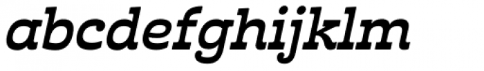 Cabrito Inverto Ext Bold Italic Font LOWERCASE