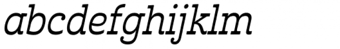 Cabrito Inverto Medium Italic Font LOWERCASE