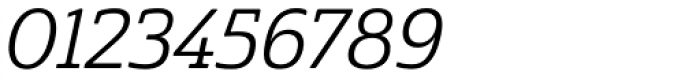 Cabrito Semi Regular Italic Font OTHER CHARS