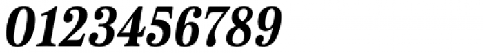 Cabrito Serif Condensed Black Italic Font OTHER CHARS