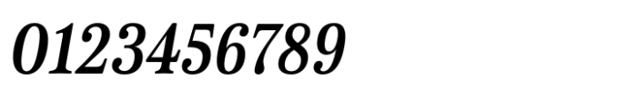 Cabrito Serif Condensed Bold Italic Font OTHER CHARS