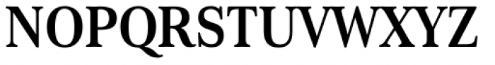 Cabrito Serif Condensed Bold Font UPPERCASE