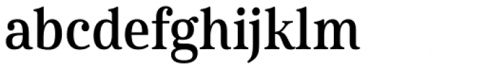 Cabrito Serif Condensed Demi Font LOWERCASE