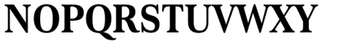 Cabrito Serif Condensed Ex Bold Font UPPERCASE