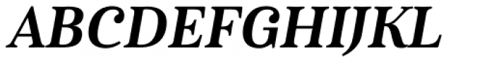 Cabrito Serif Extended Black Italic Font UPPERCASE