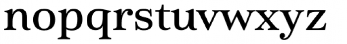 Cabrito Serif Extended Demi Font LOWERCASE