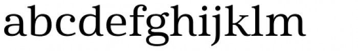 Cabrito Serif Extended Medium Font LOWERCASE
