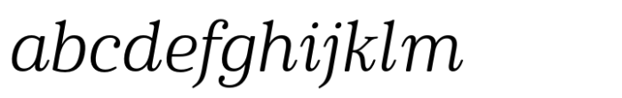 Cabrito Serif Extended Regular Italic FONT