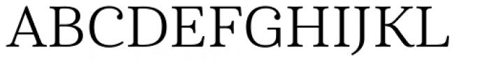 Cabrito Serif Extended Regular Font UPPERCASE