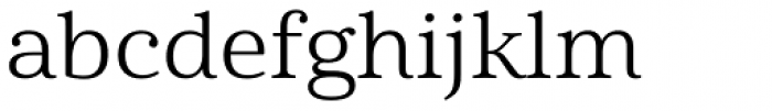 Cabrito Serif Extended Regular Font LOWERCASE