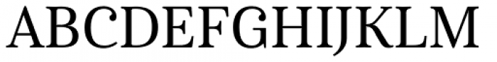 Cabrito Serif Norm Medium Font UPPERCASE